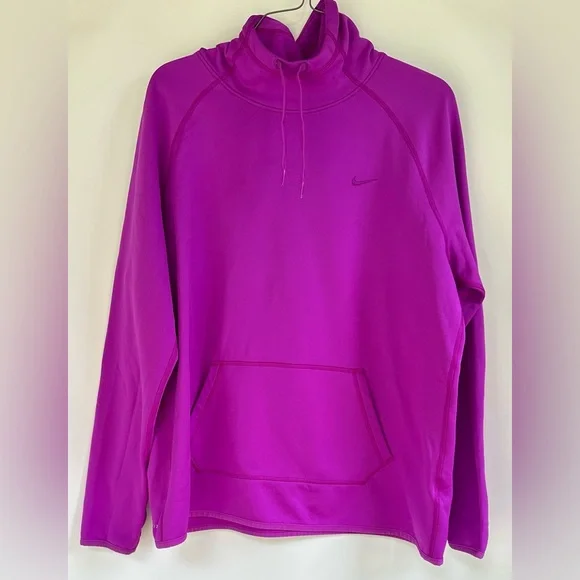 Nike Women's Thermal Fit Purple Hoodie - Picture 3 of 8